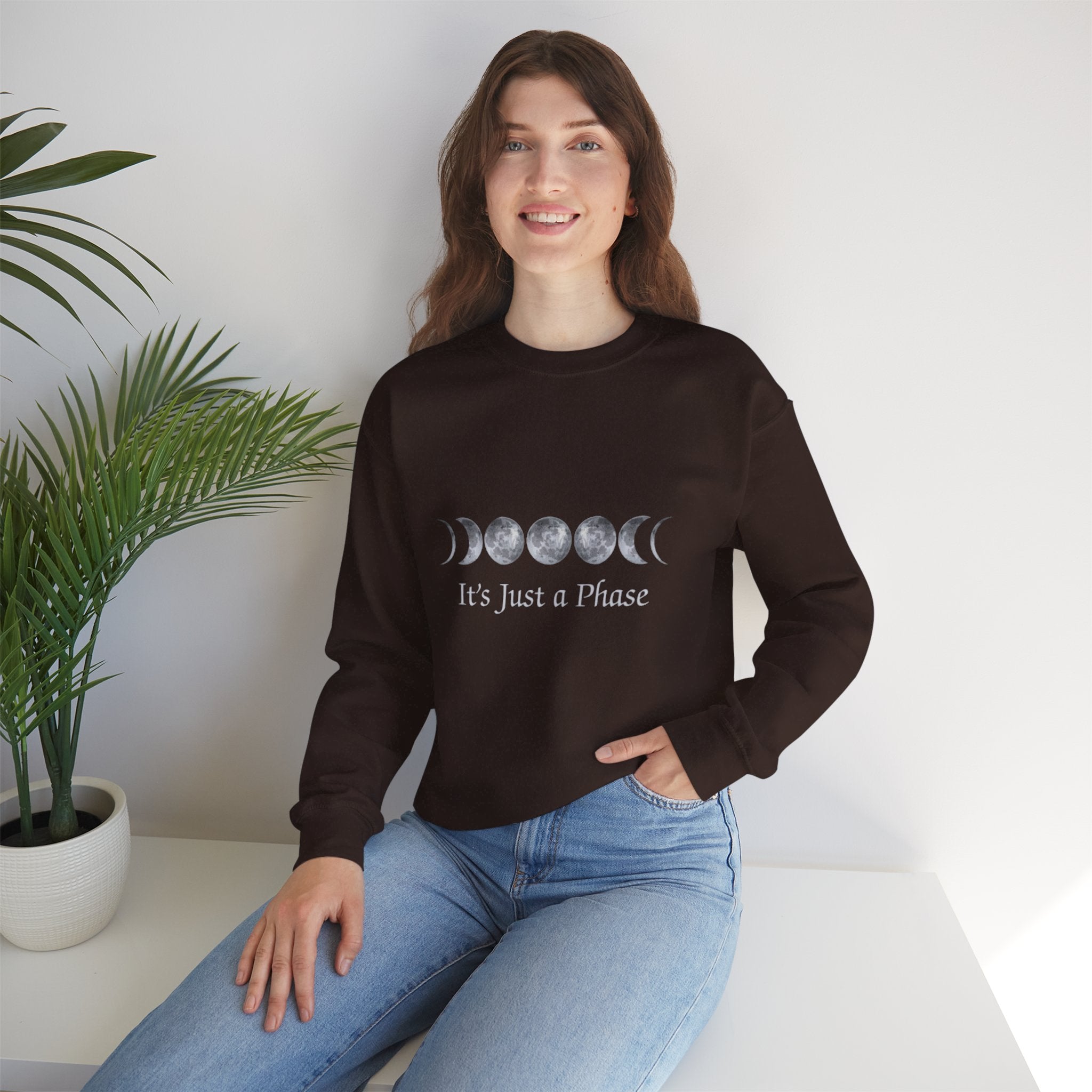 Lunar Witch Unisex Fleece Sweatshirt – It&
