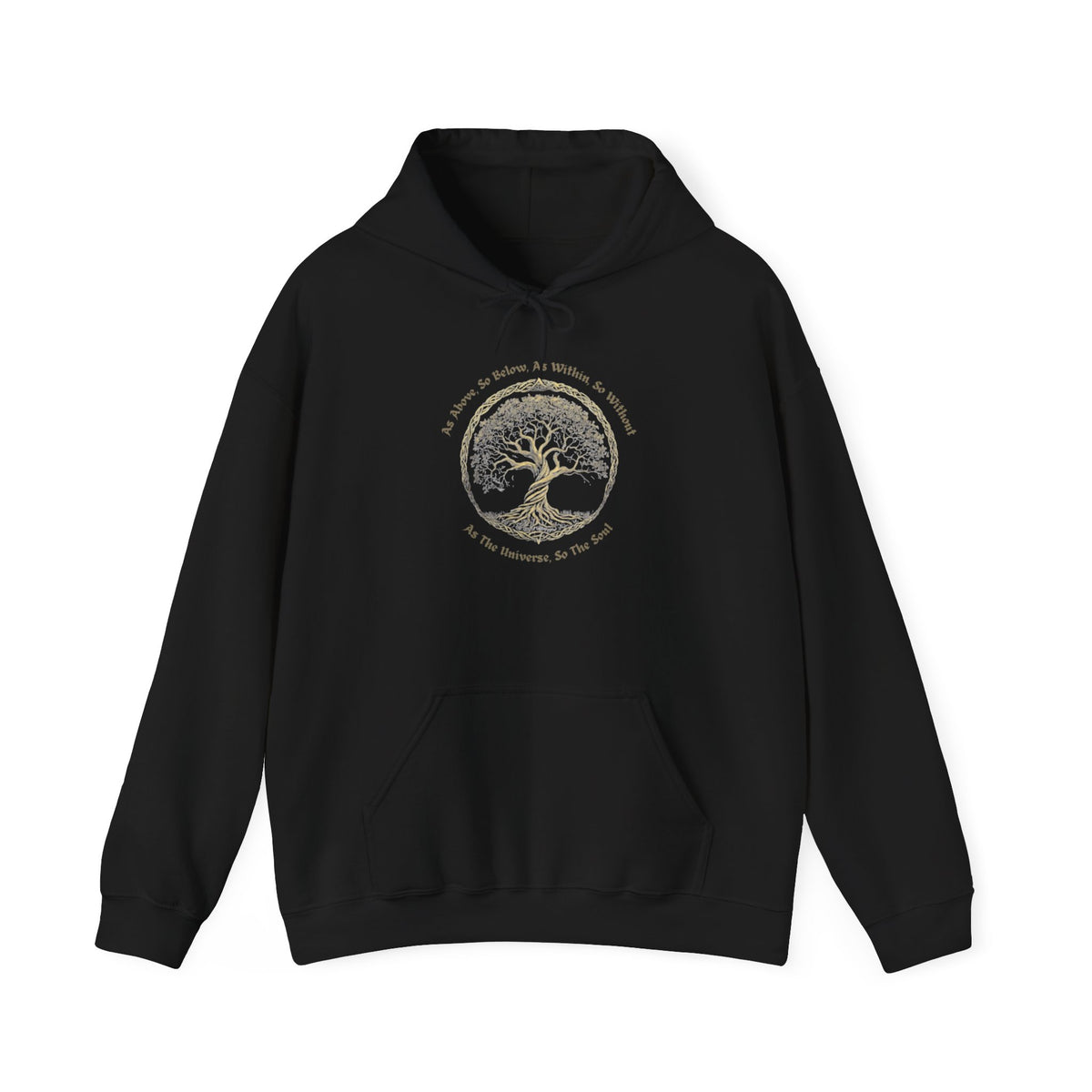 As Above, So Below Spiritual Fleece Hoodie