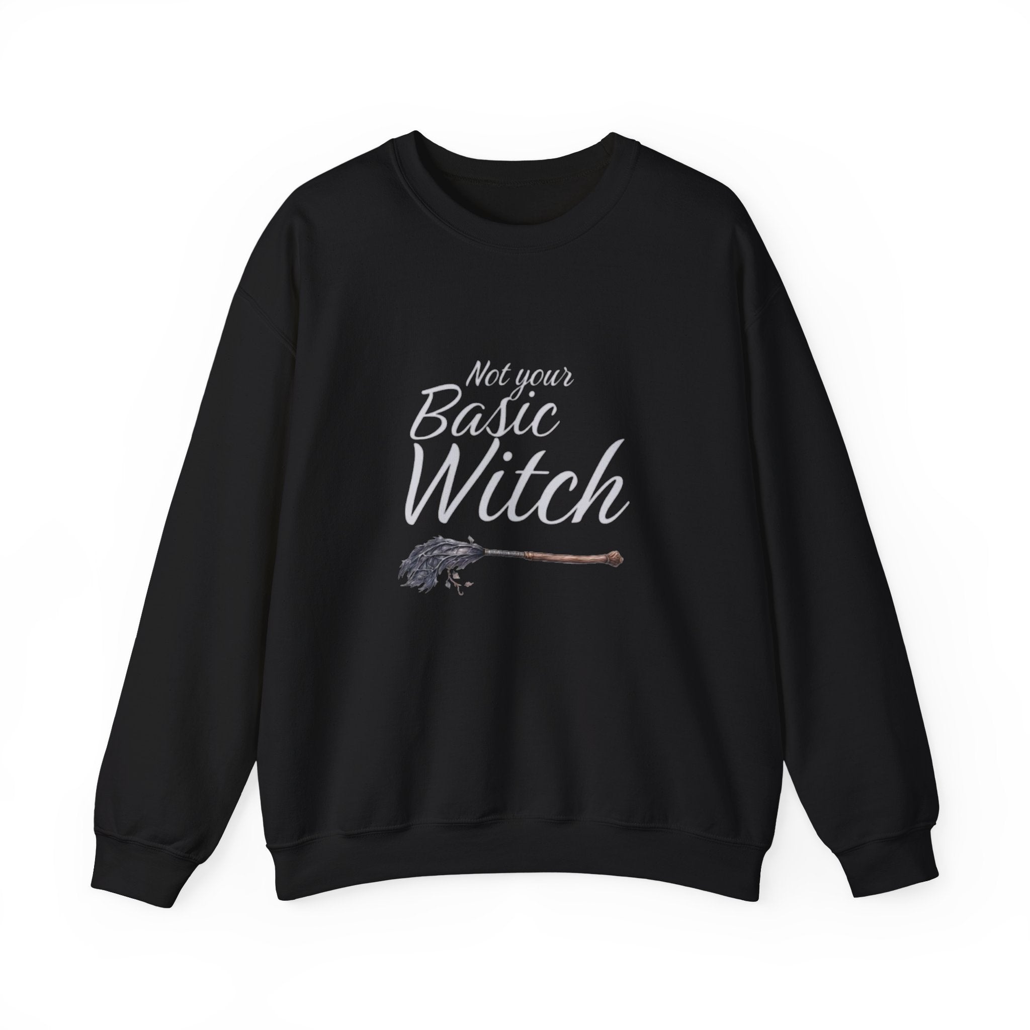 Not Your Basic Witch Unisex Fleece Sweatshirt