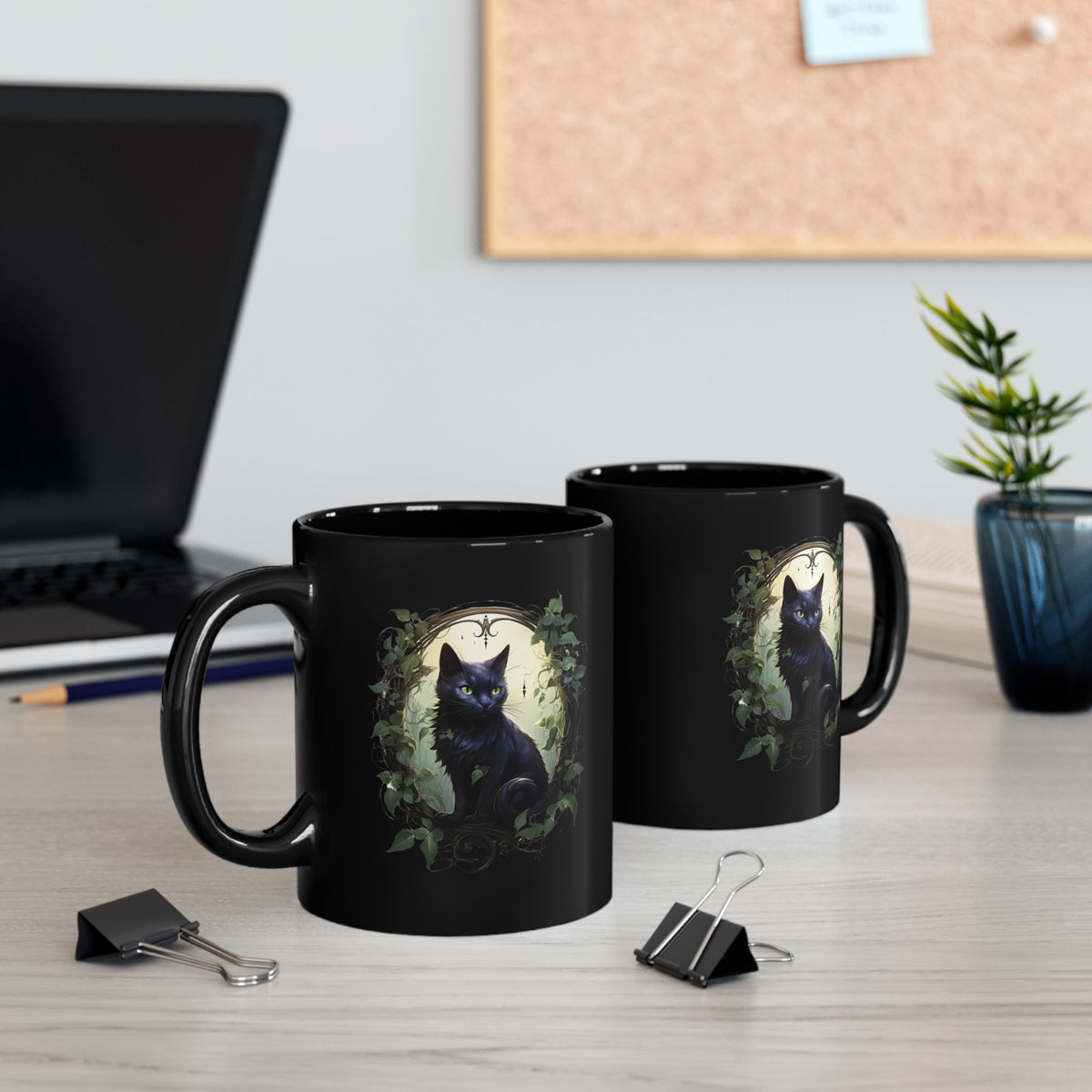 Mystical Black Cat