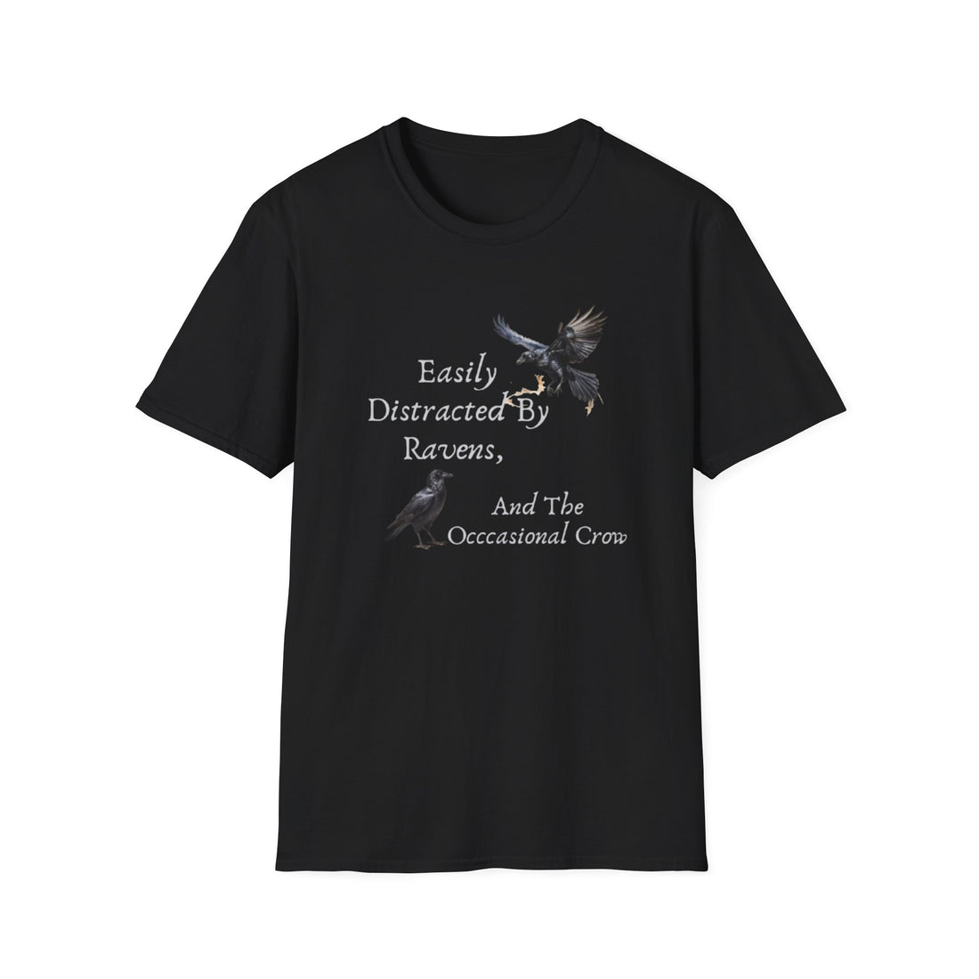 Easily Distracted By Ravens T-Shirt