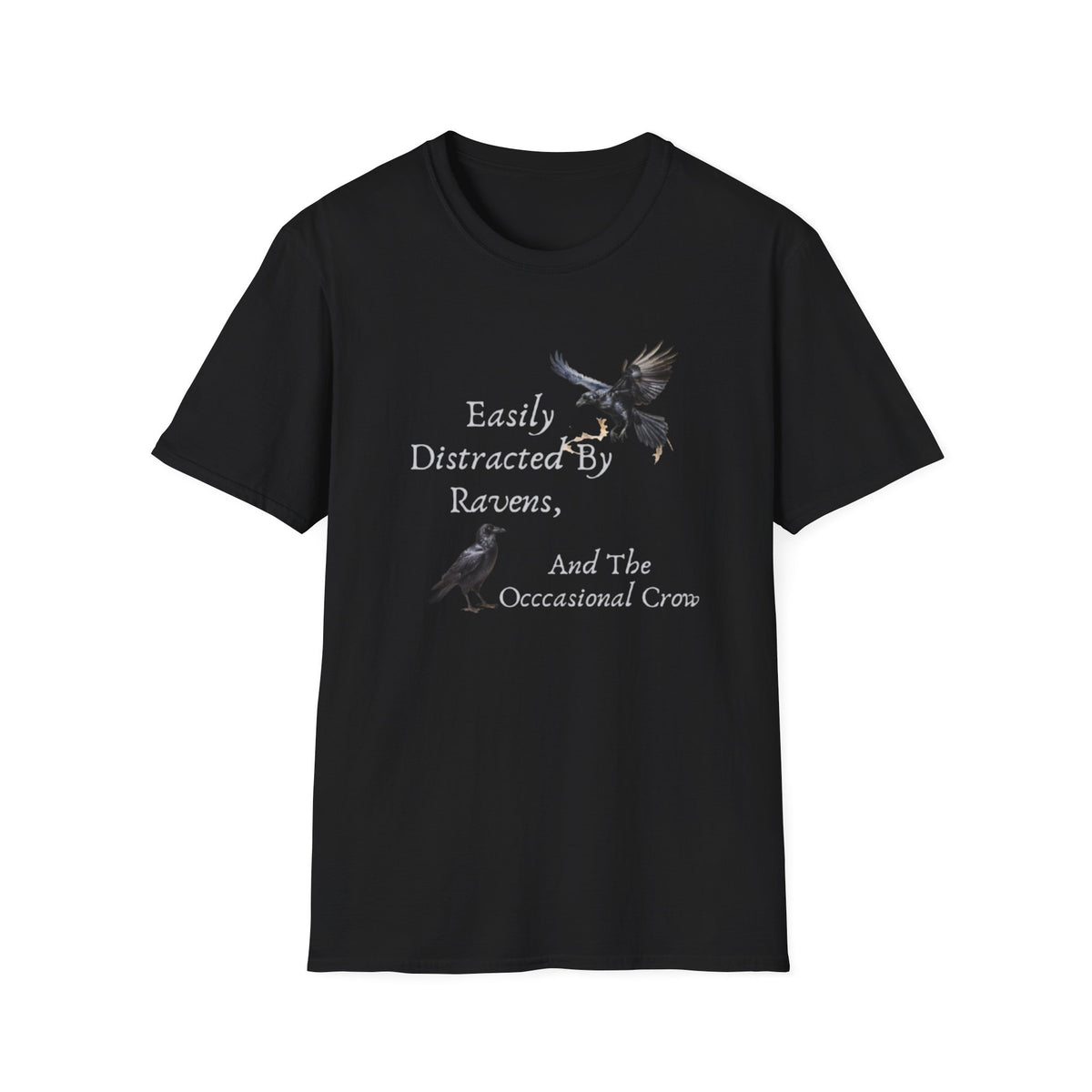Easily Distracted By Ravens T-Shirt