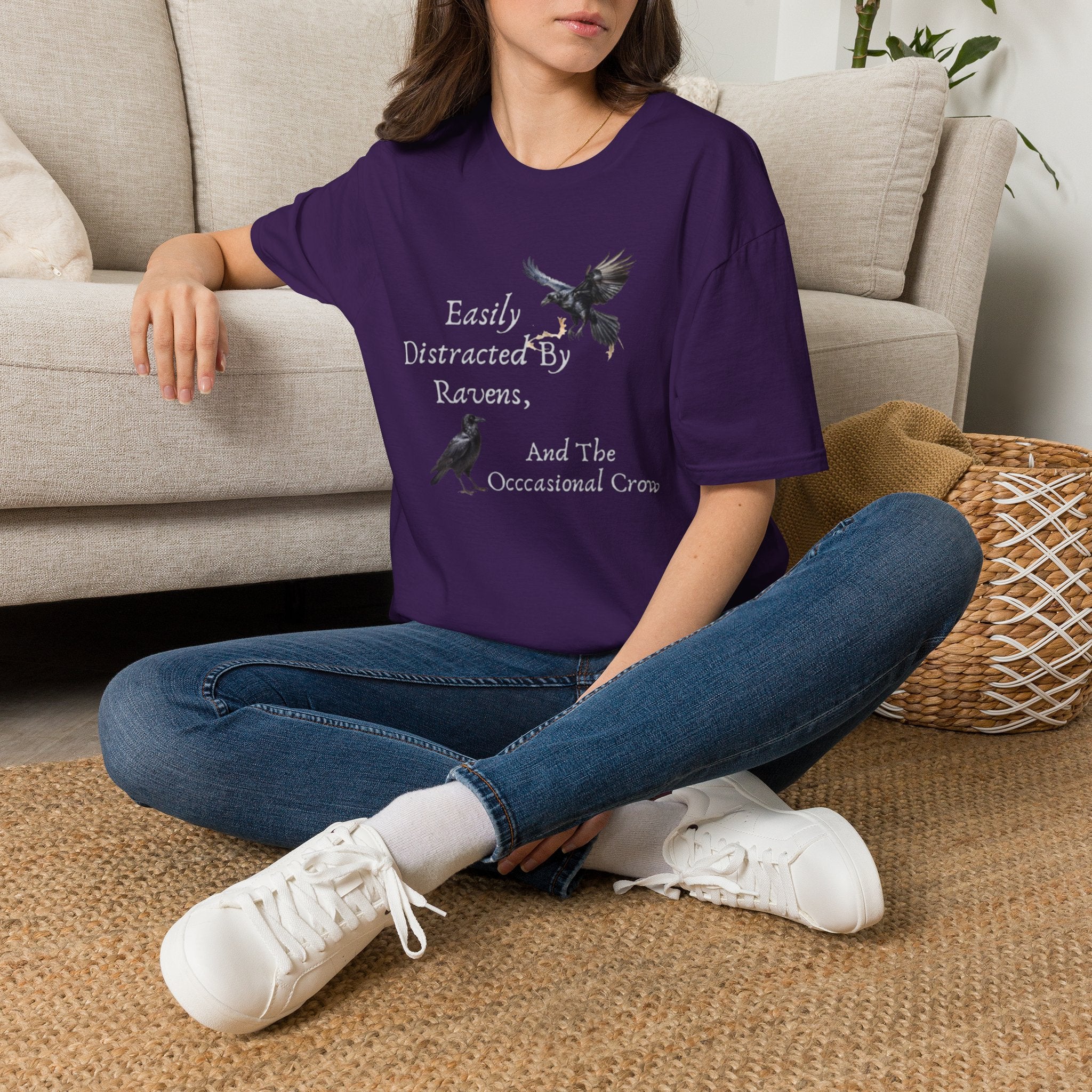 Easily Distracted By Ravens T-Shirt