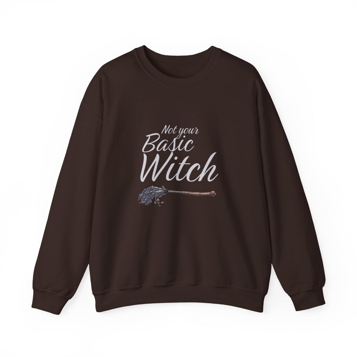 Not Your Basic Witch Unisex Fleece Sweatshirt