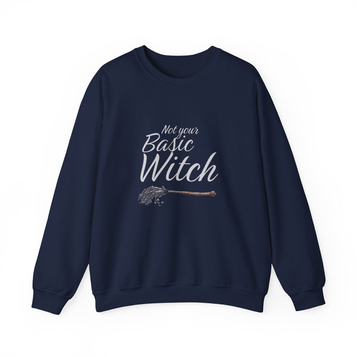 Not Your Basic Witch Unisex Fleece Sweatshirt