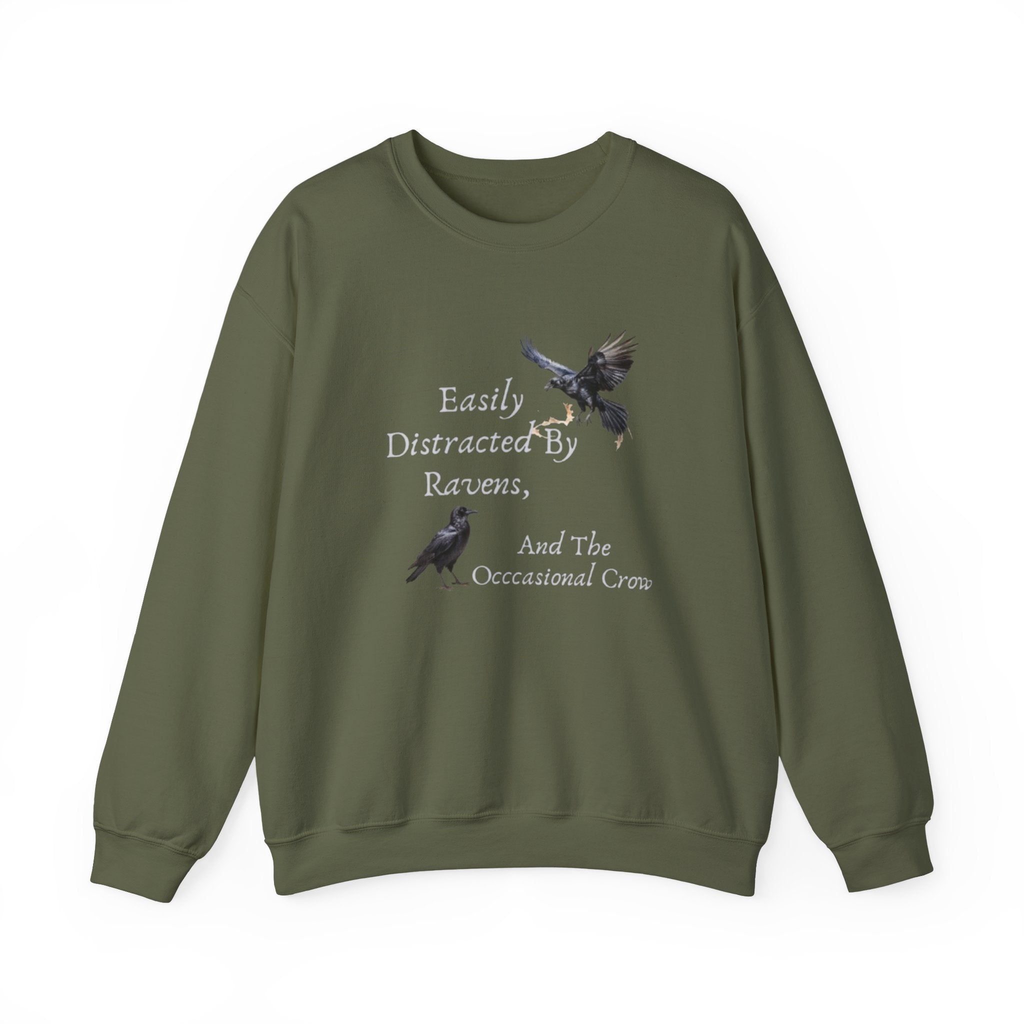 Easily Distracted By Ravens Sweatshirt