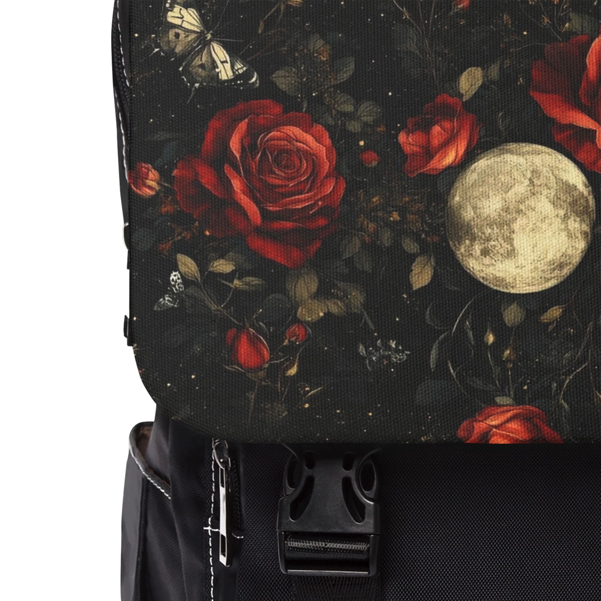 Celestial Night Rose Garden Shoulder Backpack