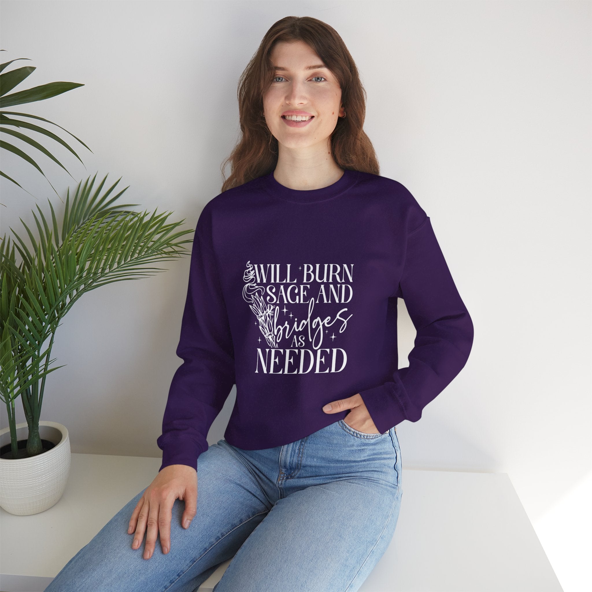 Will Burn Sage and Bridges Sweatshirt