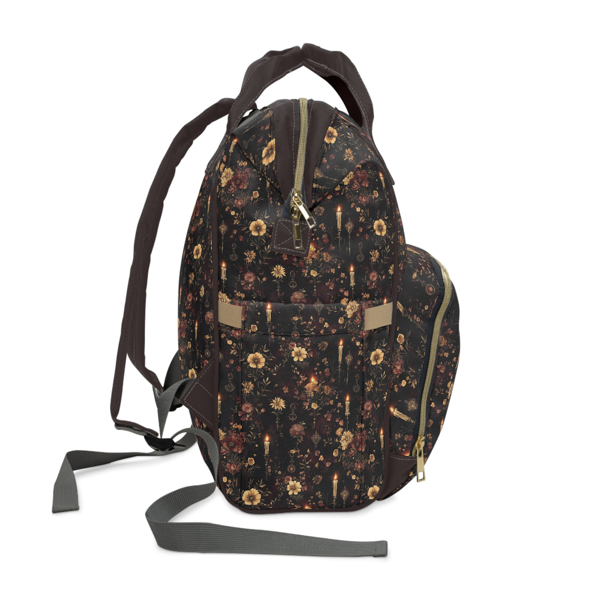 Victorian Gothic Nightscape Multifunctional Diaper Backpack