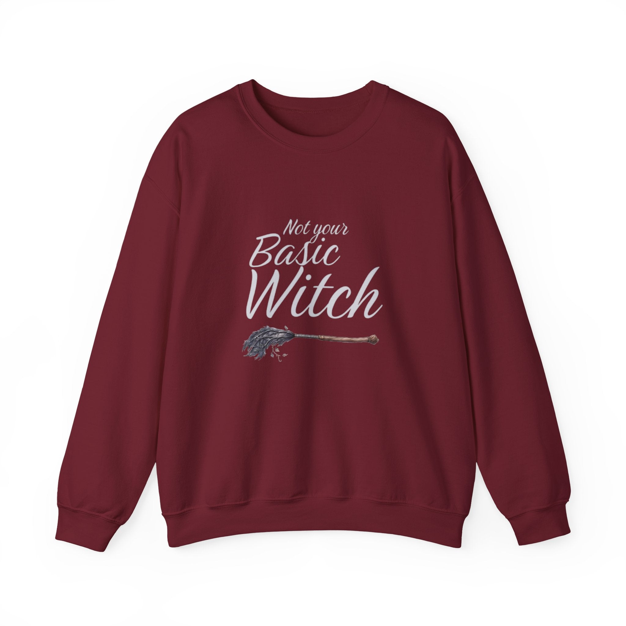 Not Your Basic Witch Unisex Fleece Sweatshirt