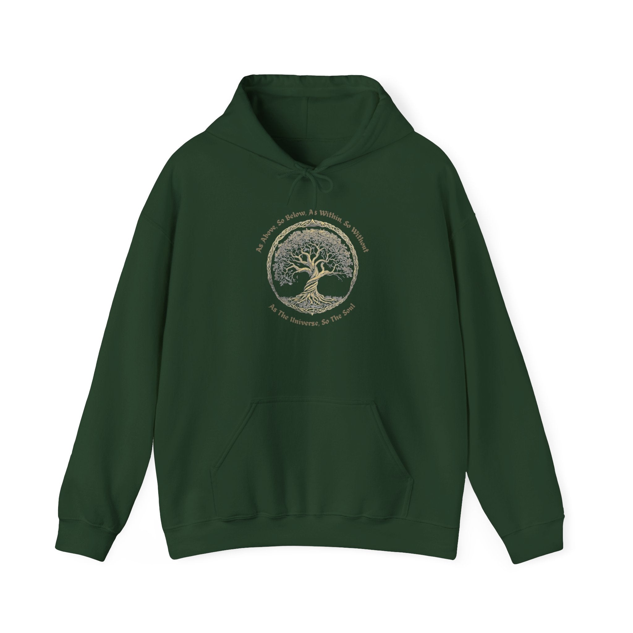 As Above, So Below Spiritual Fleece Hoodie