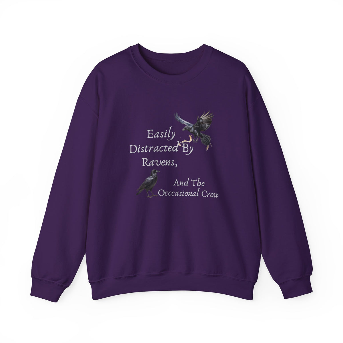 Easily Distracted By Ravens Sweatshirt
