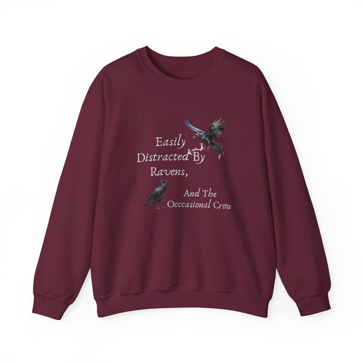 Easily Distracted By Ravens Sweatshirt