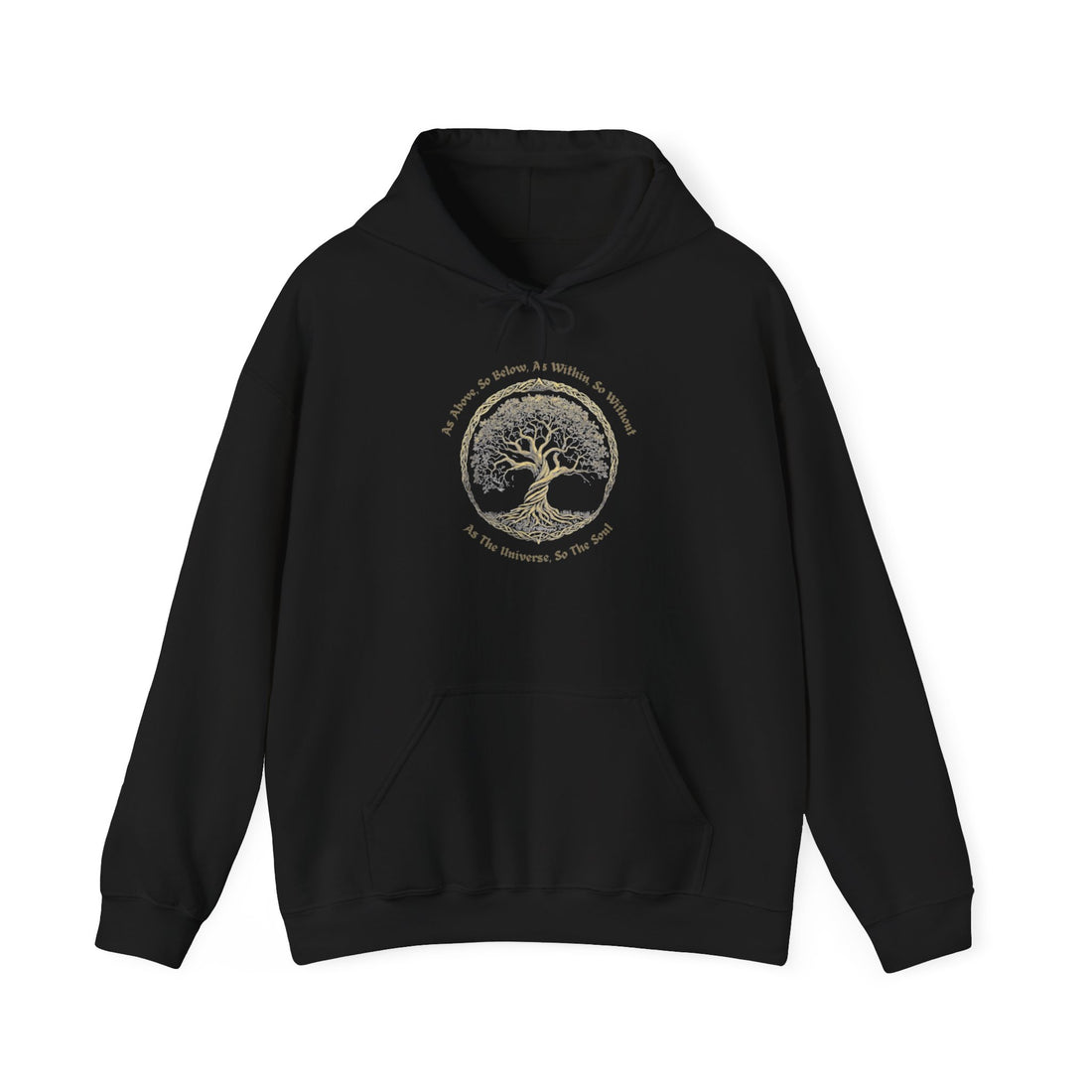 As Above, So Below Spiritual Fleece Hoodie