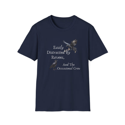Easily Distracted By Ravens T-Shirt