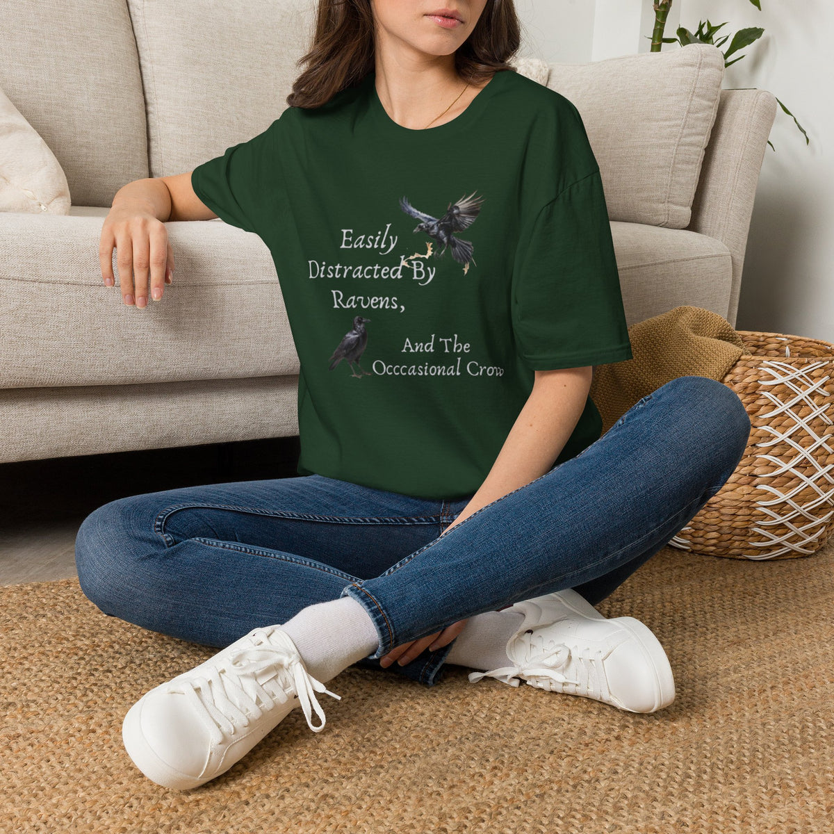 Easily Distracted By Ravens T-Shirt