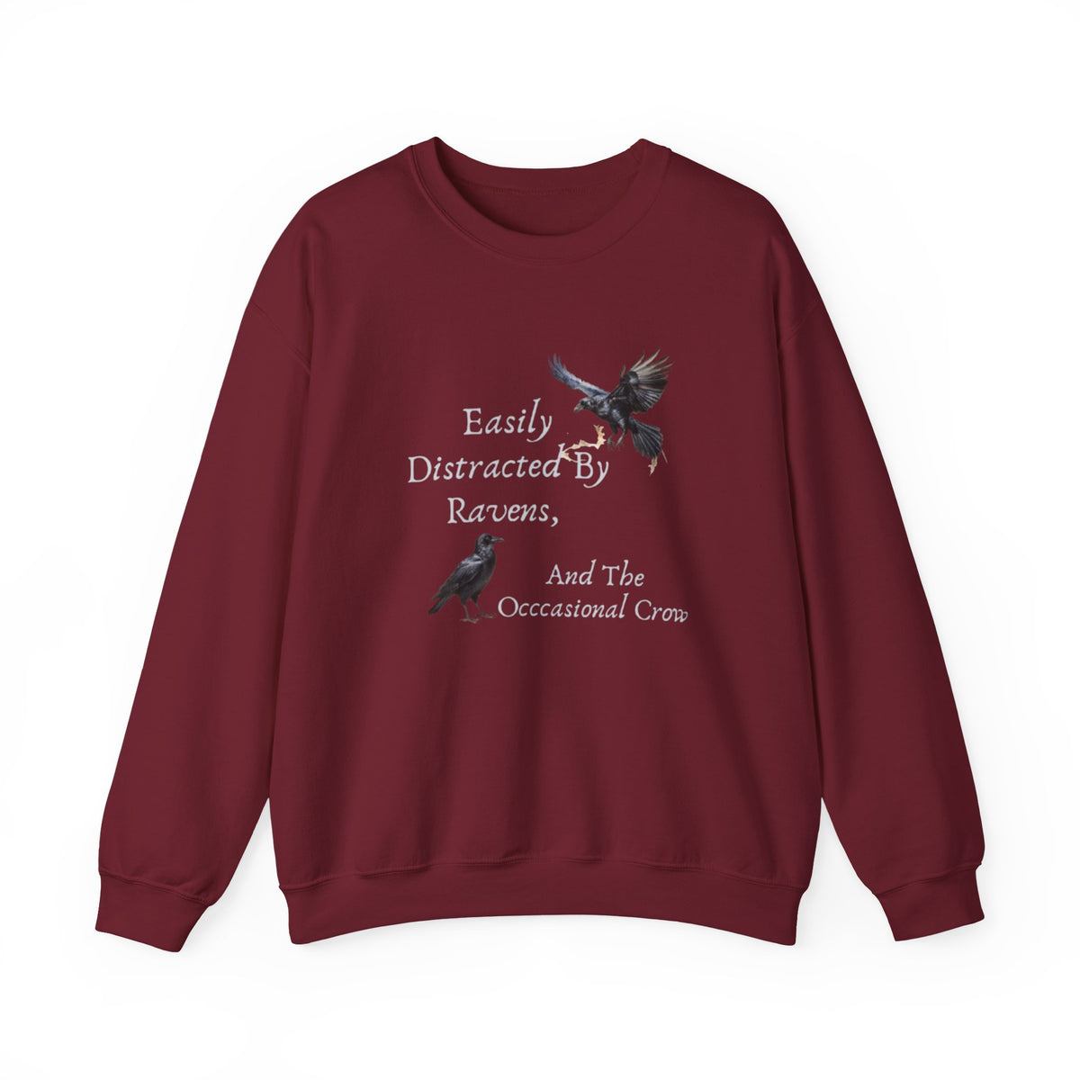 Easily Distracted By Ravens Sweatshirt