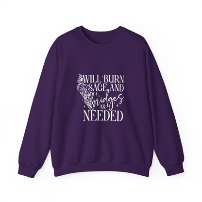 Will Burn Sage and Bridges Sweatshirt