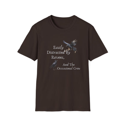 Easily Distracted By Ravens T-Shirt