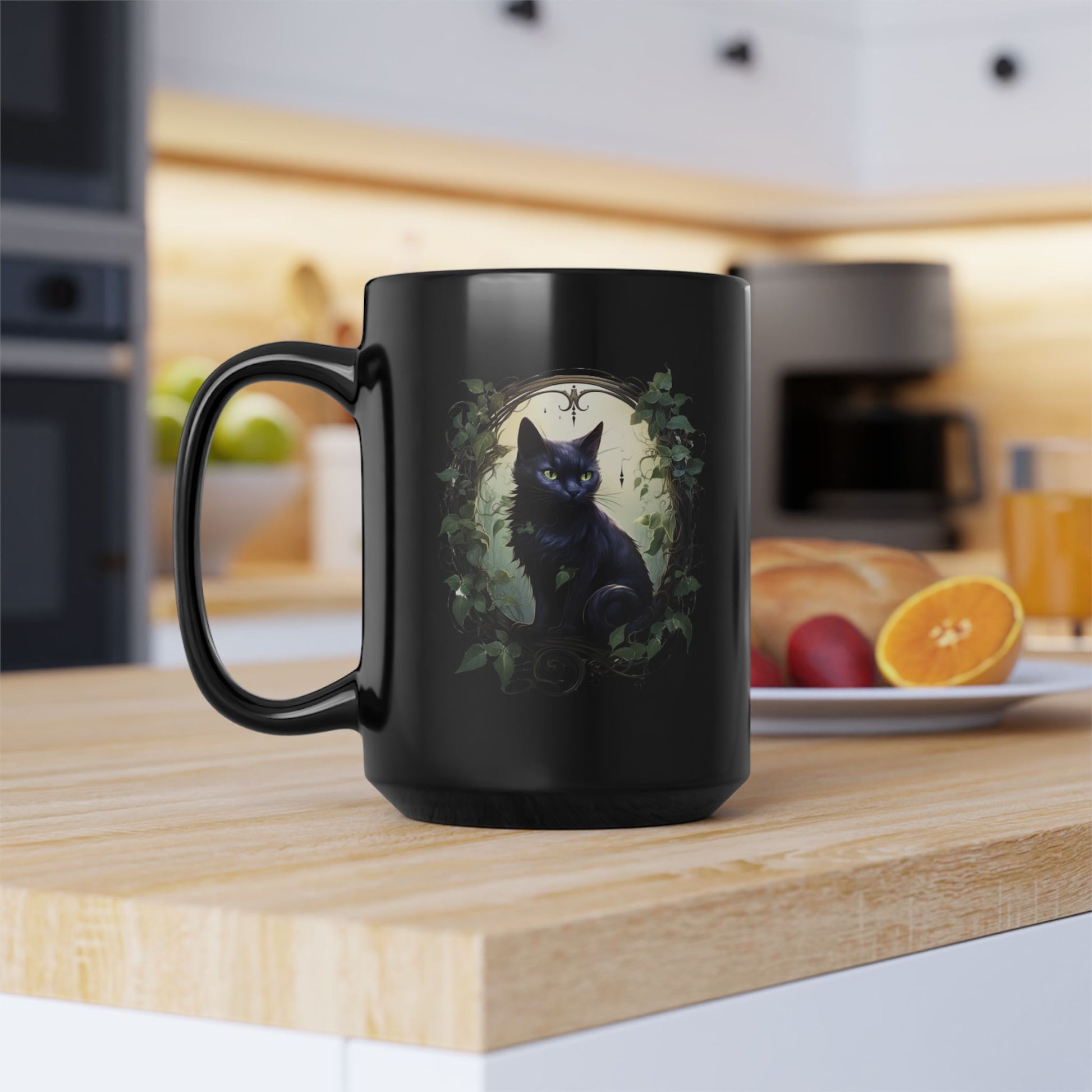 Mystical Black Cat