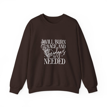 Will Burn Sage and Bridges Sweatshirt
