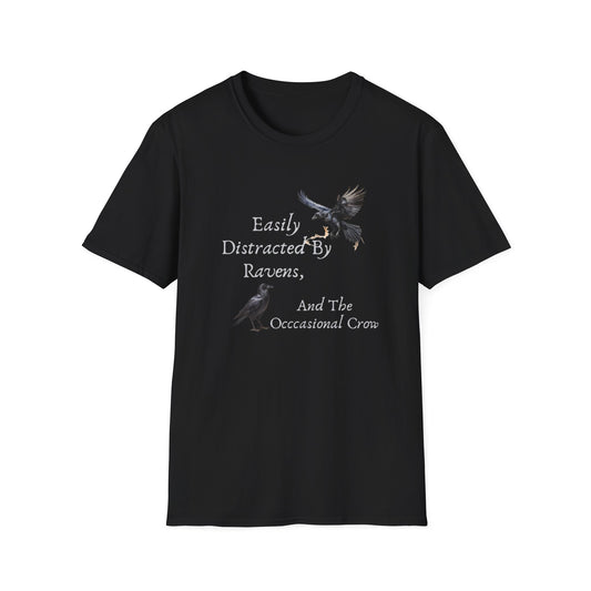 Easily Distracted By Ravens T-Shirt
