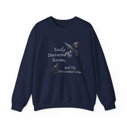 Easily Distracted By Ravens Sweatshirt