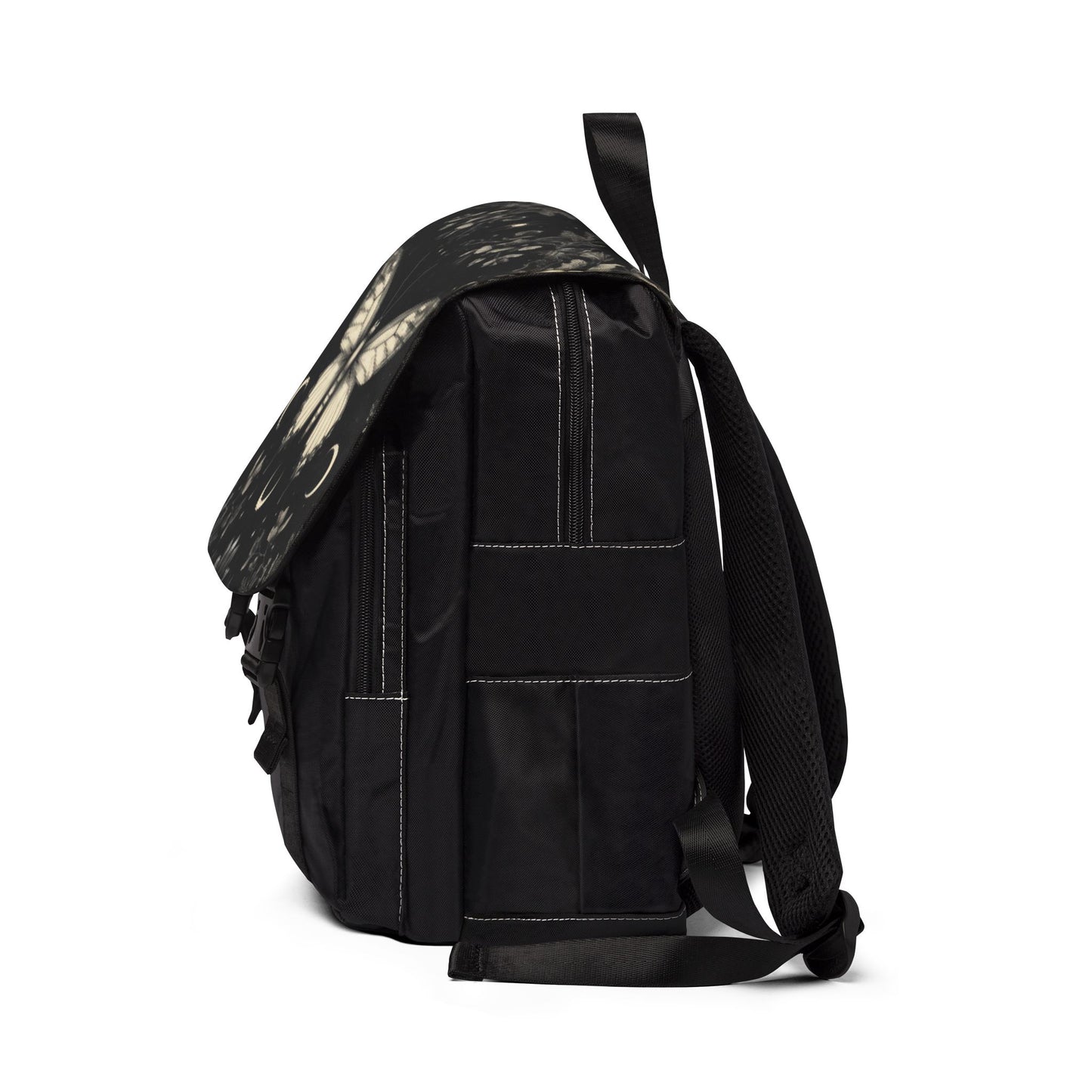 Mystical Night Moth Casual Shoulder Backpack