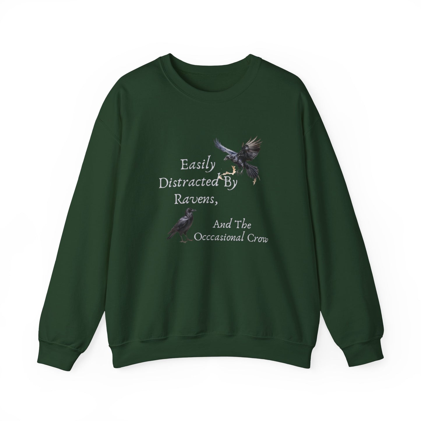 Easily Distracted By Ravens Sweatshirt
