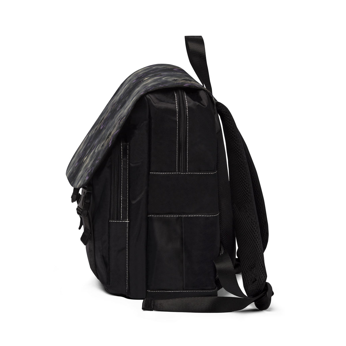 Dark Gothic Witchy Floral Shoulder Backpack