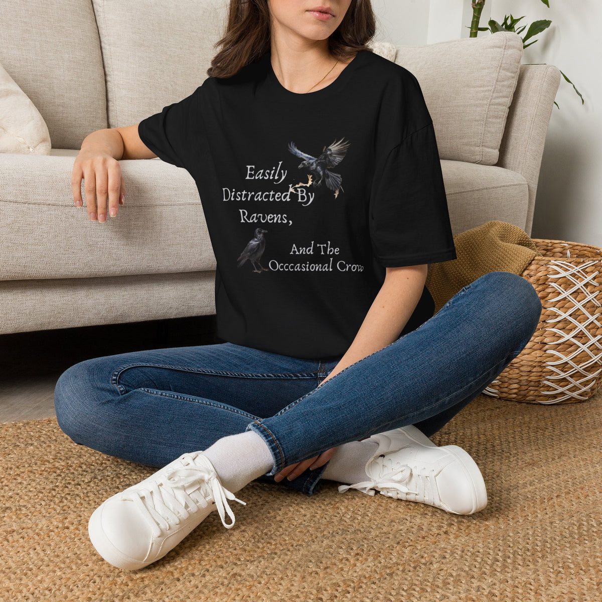 Easily Distracted By Ravens T-Shirt