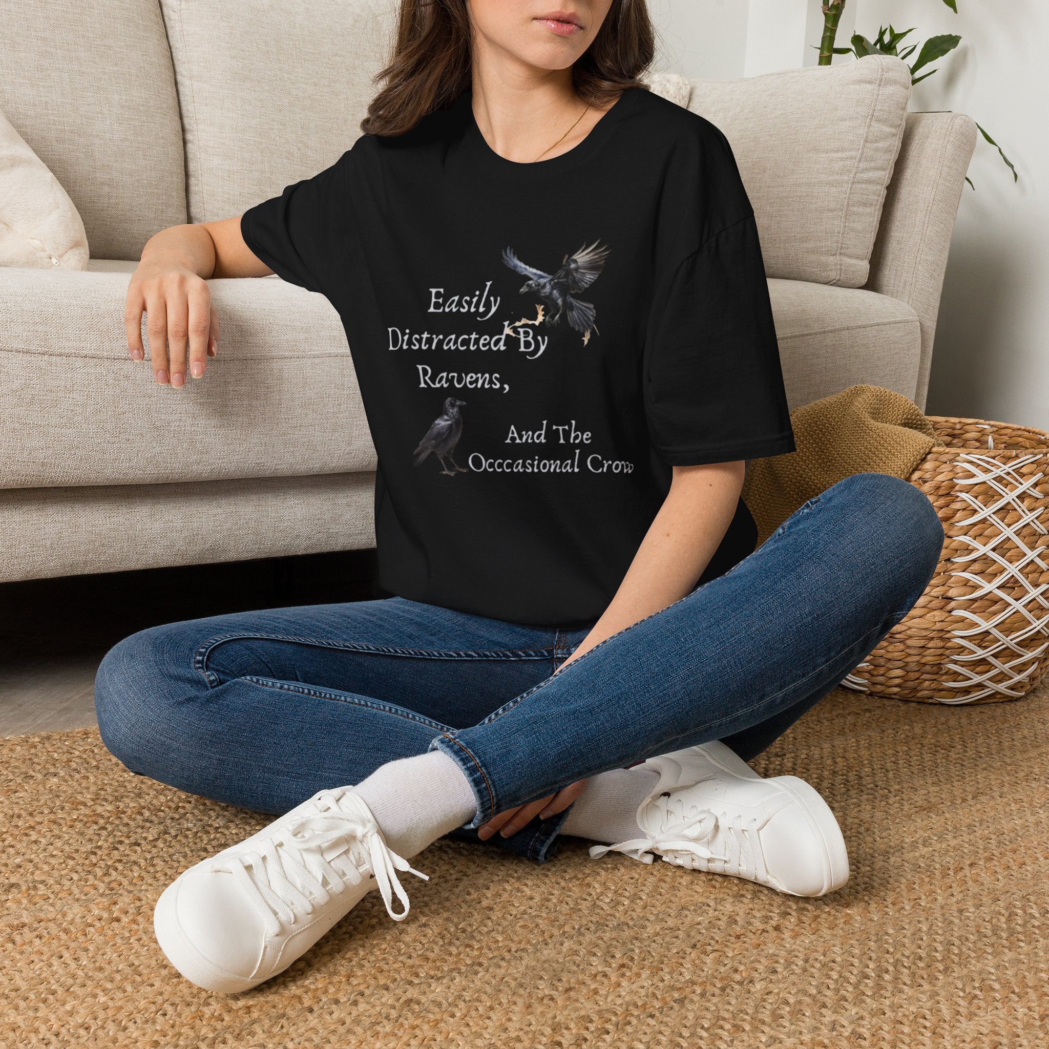 Easily Distracted By Ravens T-Shirt