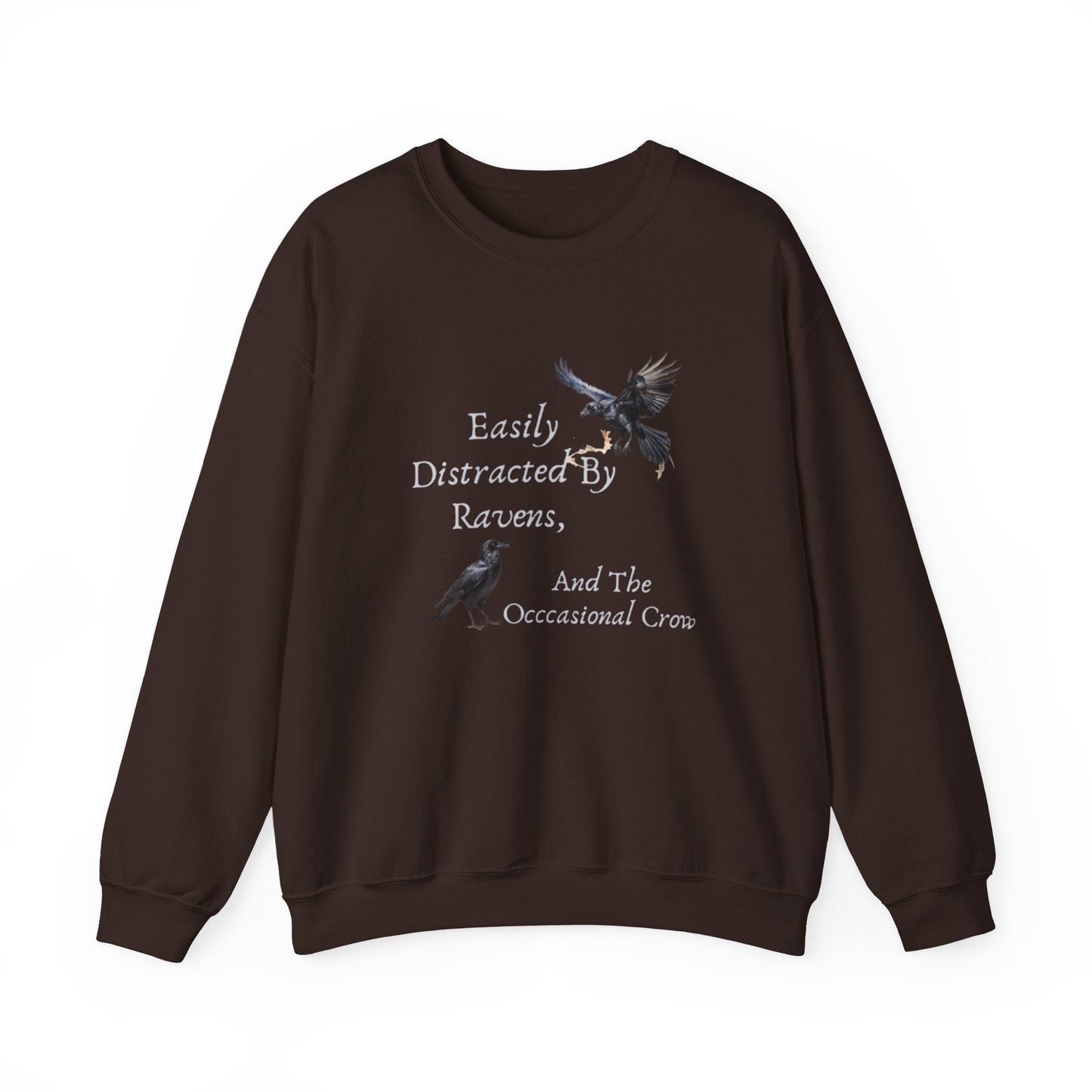 Easily Distracted By Ravens Sweatshirt