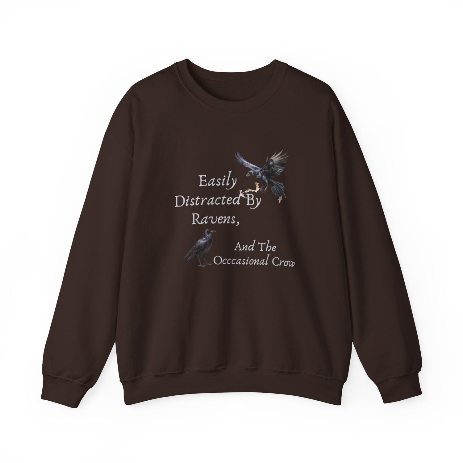 Easily Distracted By Ravens Sweatshirt