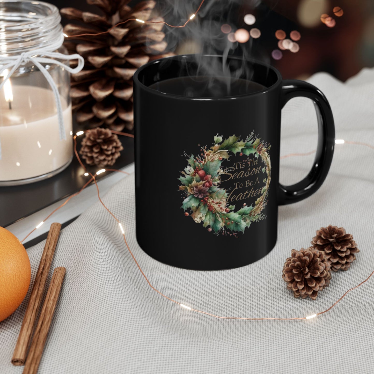 Tis The Season To Be A Heathen Coffee Mug