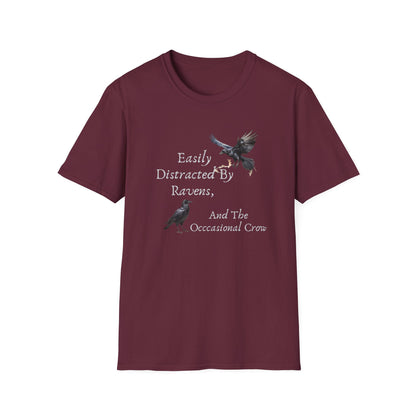Easily Distracted By Ravens T-Shirt