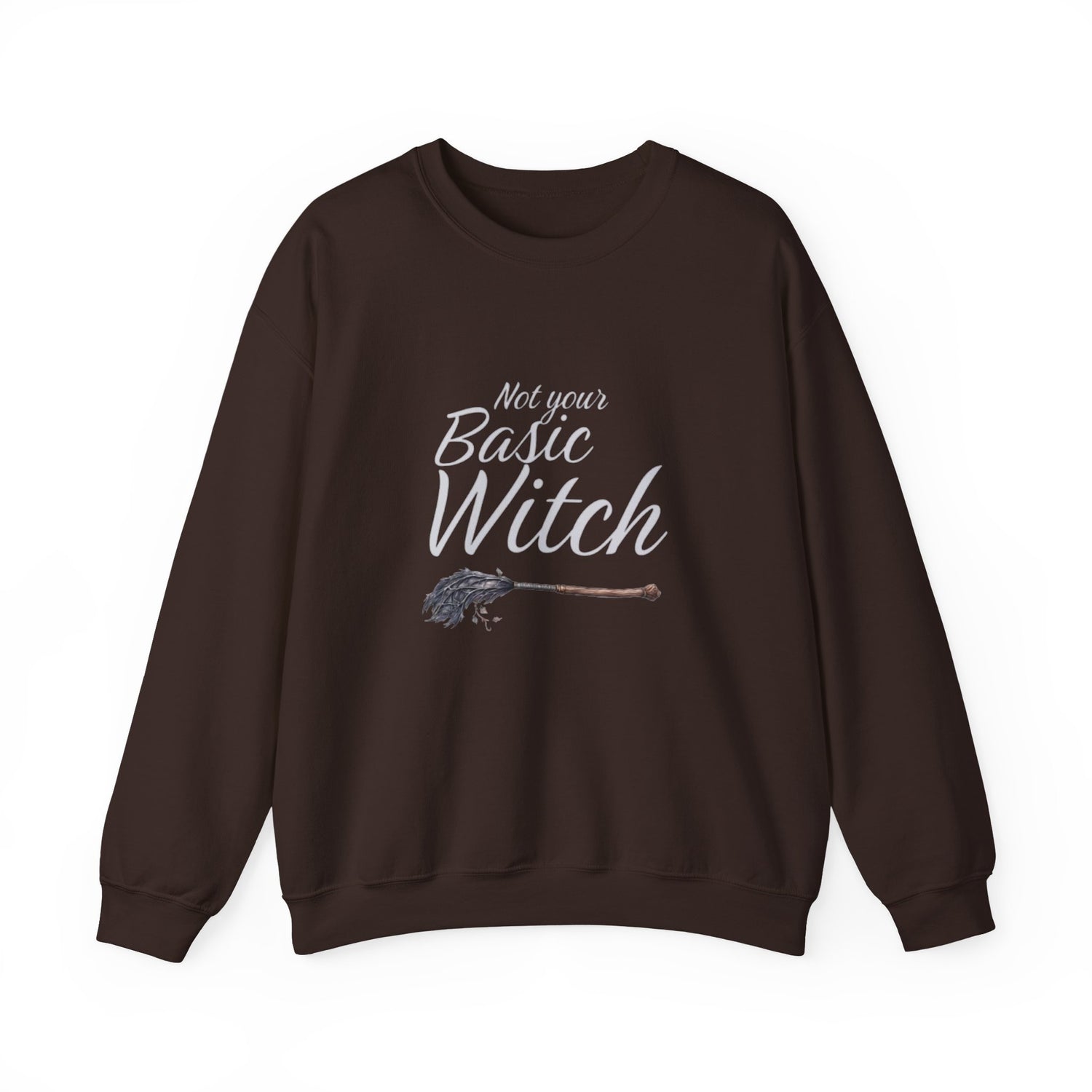 Not Your Basic Witch Unisex Fleece Sweatshirt