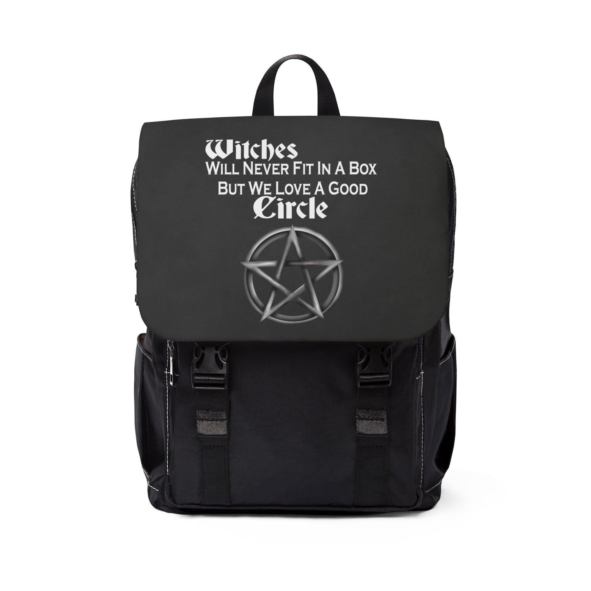 Witches Will Never Fit In A Box Casual Shoulder Backpack