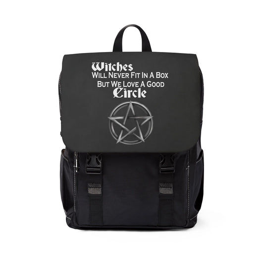 Witches Will Never Fit In A Box Casual Shoulder Backpack