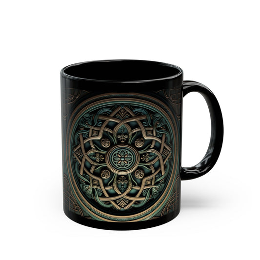 Celtic Green & Bronze Mandala