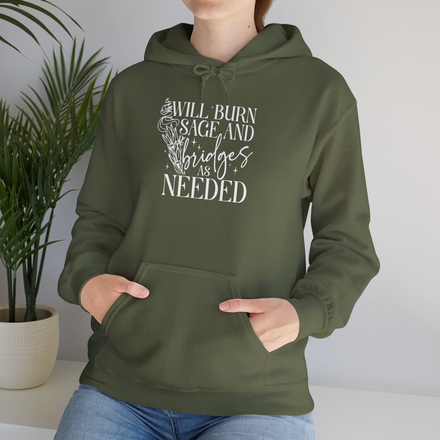 Will Burn Sage And Bridges Hoodie
