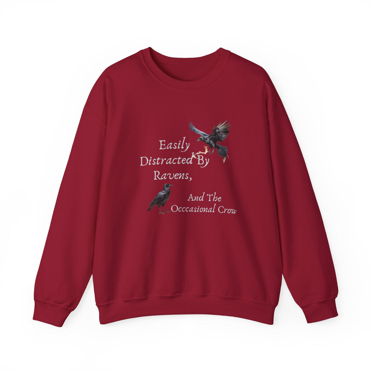 Easily Distracted By Ravens Sweatshirt