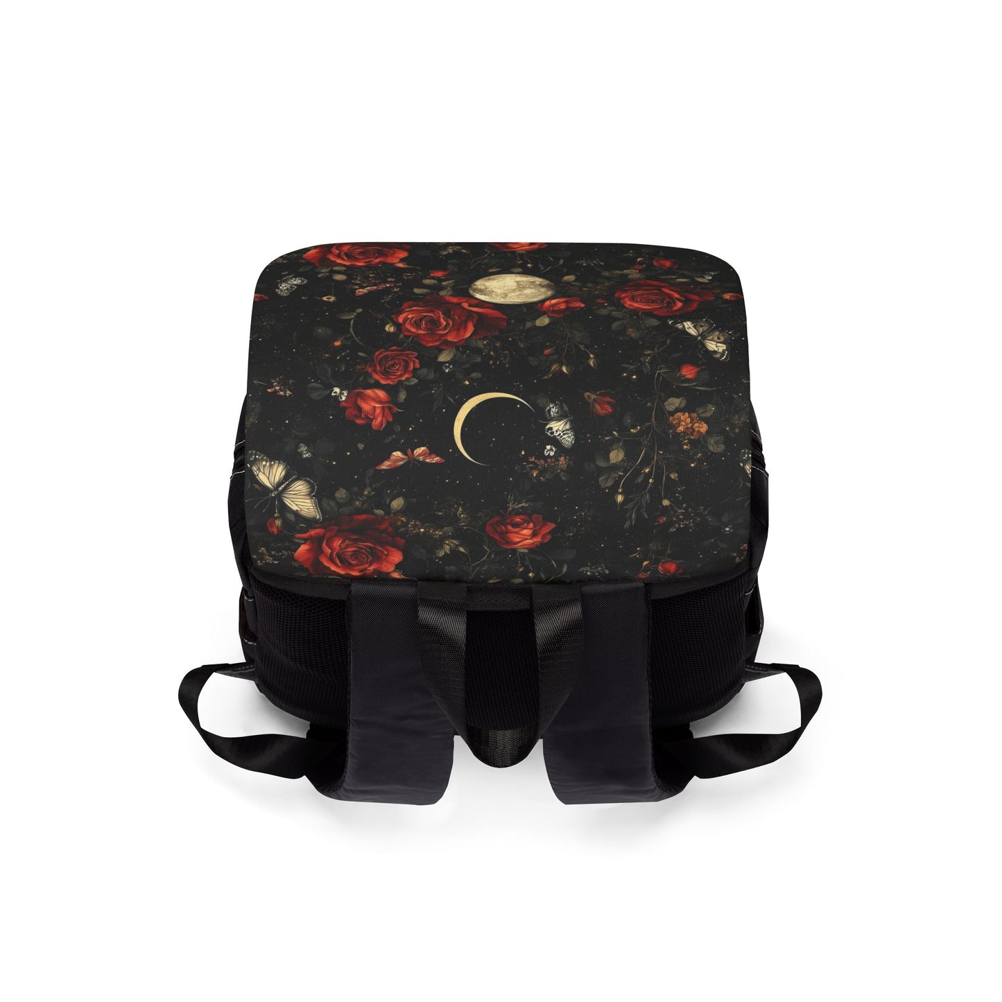 Celestial Night Rose Garden Shoulder Backpack