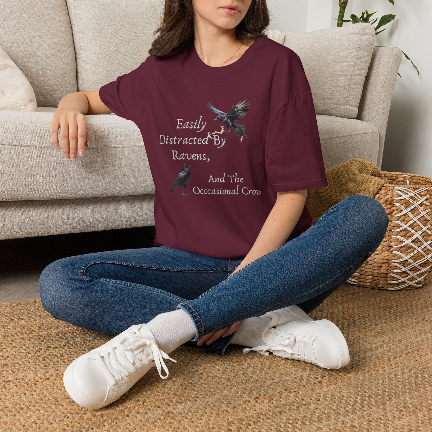 Easily Distracted By Ravens T-Shirt
