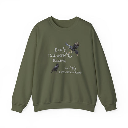 Easily Distracted By Ravens Sweatshirt