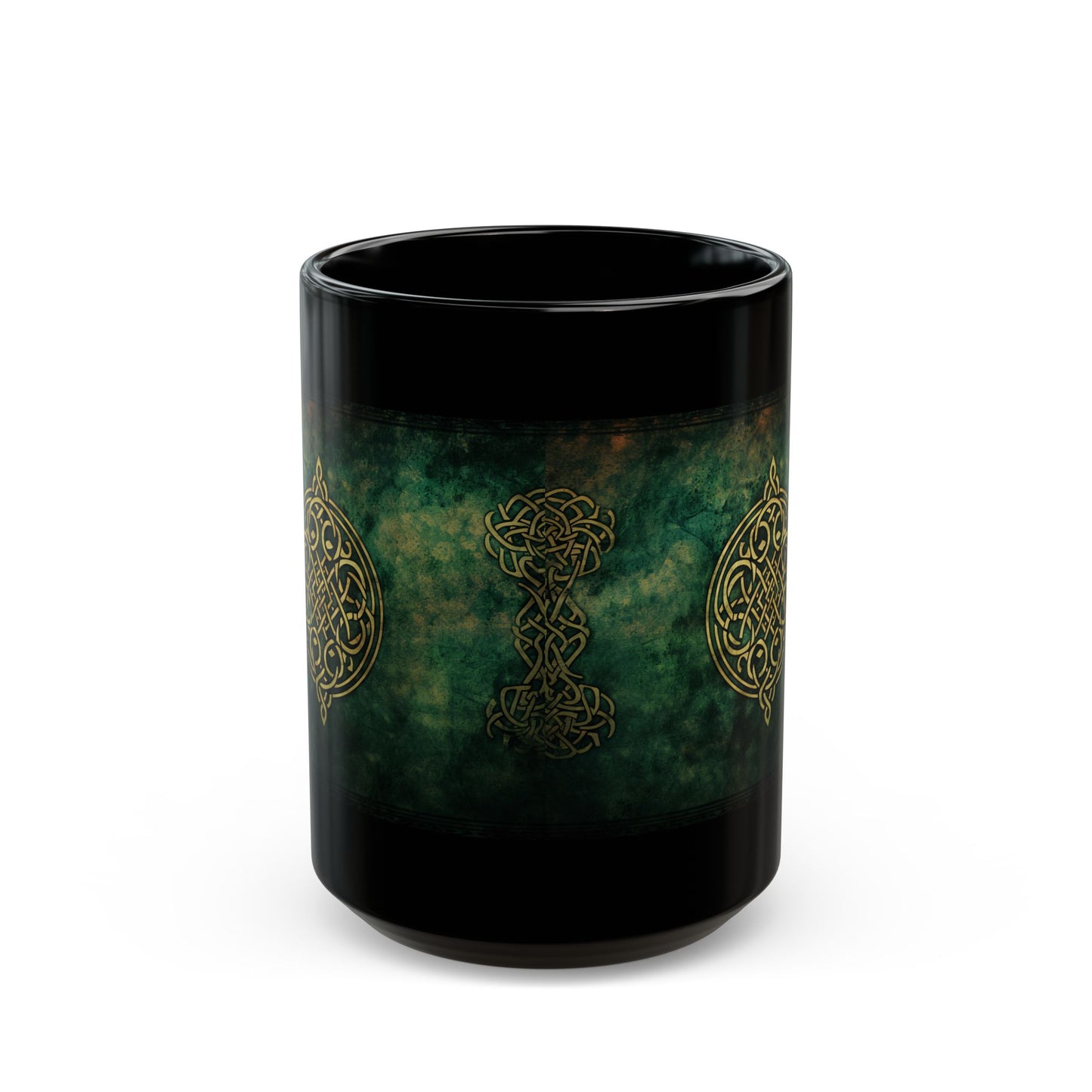 Celtic Green Mystic Design