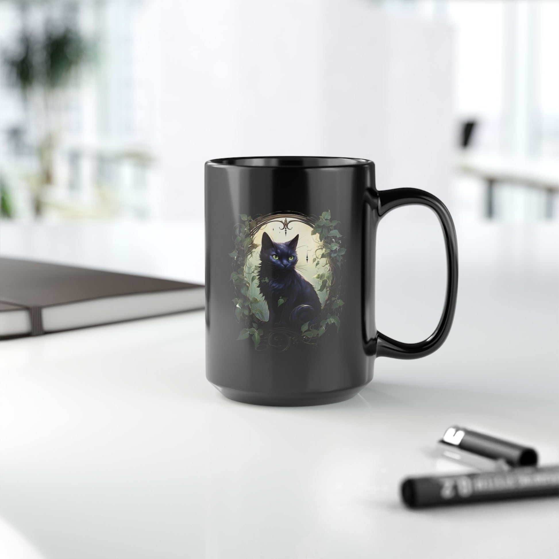 Mystical Black Cat