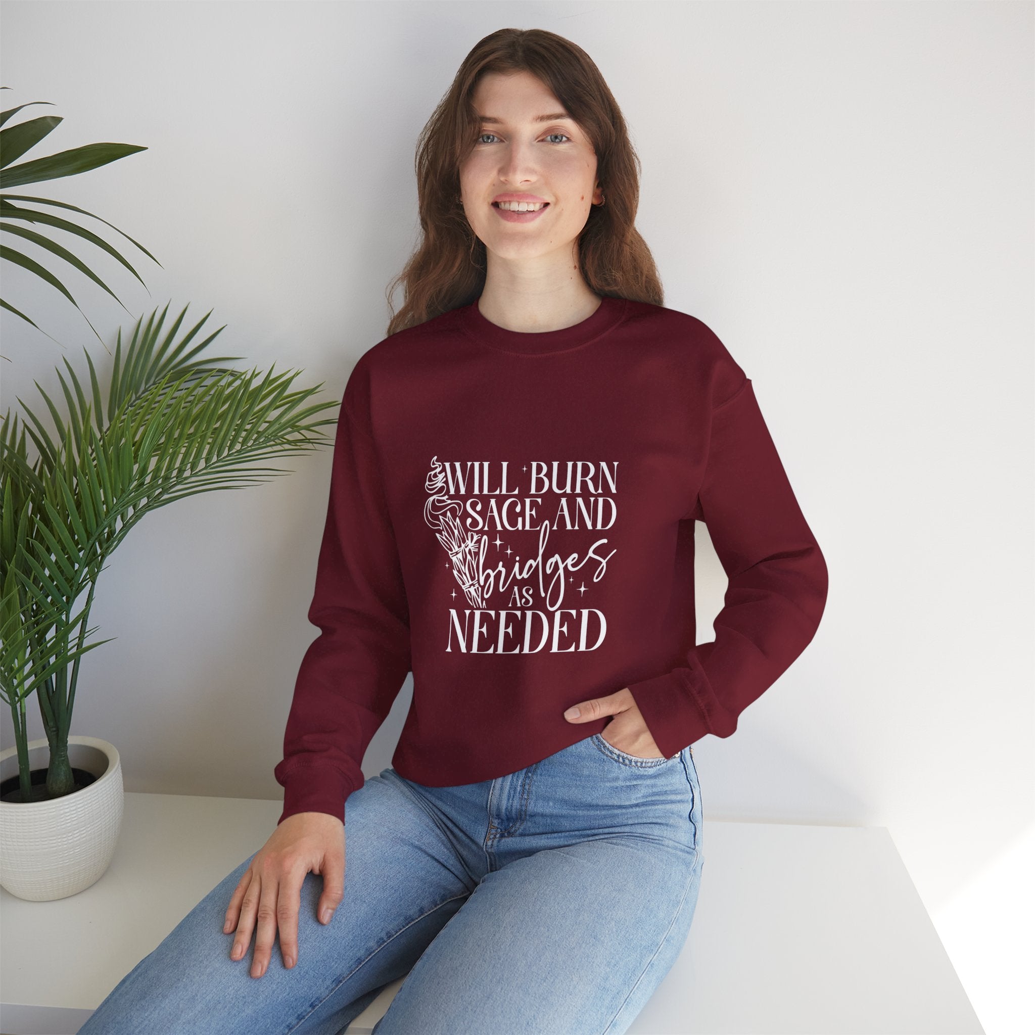 Will Burn Sage and Bridges Sweatshirt
