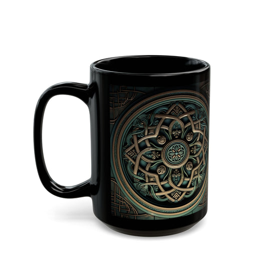 Celtic Green & Bronze Mandala