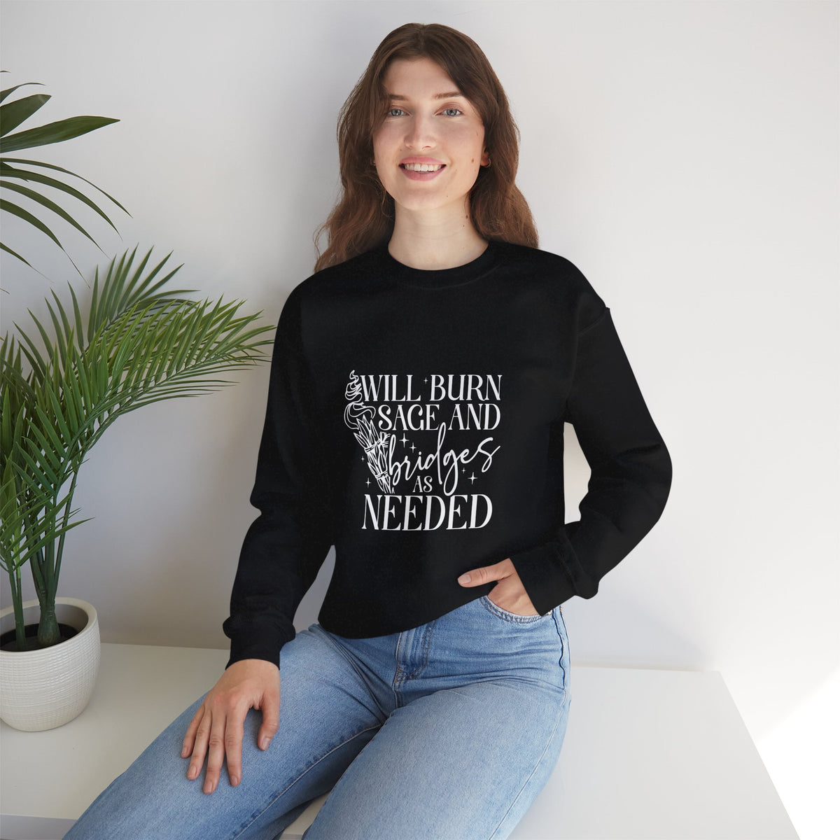 Will Burn Sage and Bridges Sweatshirt